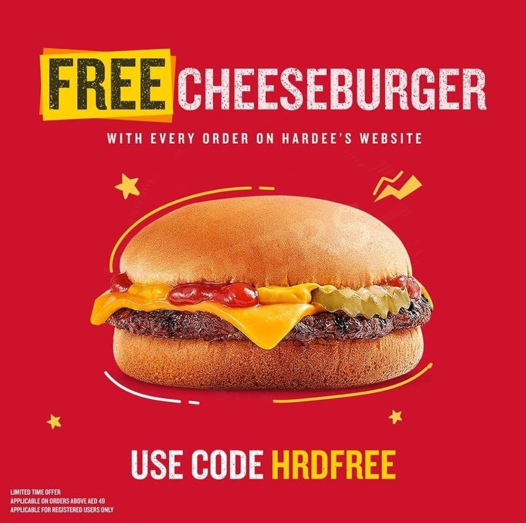 Screenshot 20210602 131414 Facebook It’s your lucky day. Claim your FREE Cheeseburger from Hardees.