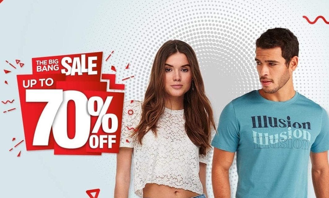 Enjoy Up To 70% With The Big Bang Sale From Centrepoint!