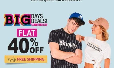 Shop Now And Get Flat 40% With Big Day Big Deals + Free Shipping From Centrepoint.