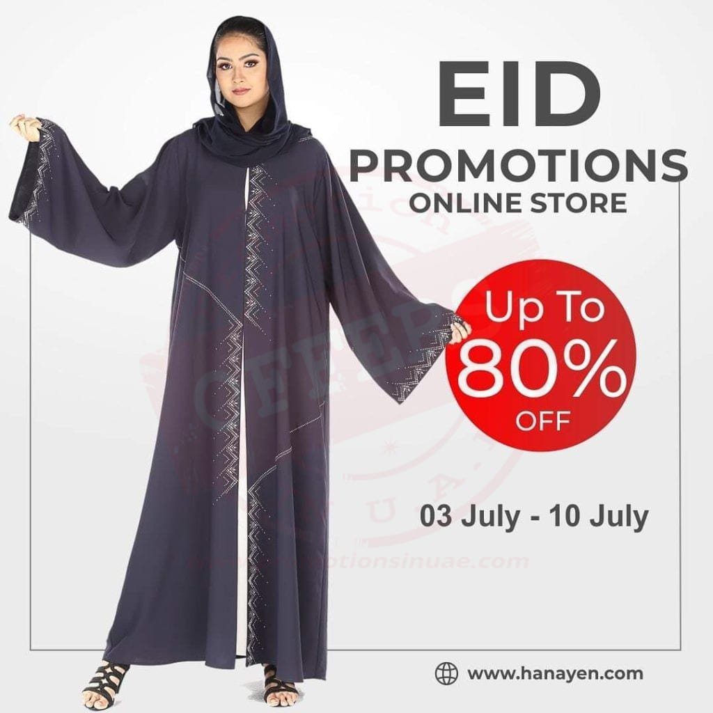 FB IMG 1625382333622 Eid promotions started, up to 80% OFF. Hanayen