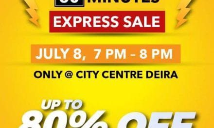 A deal that comes once and never again. Sharaf DG 60 minutes Express Sale!