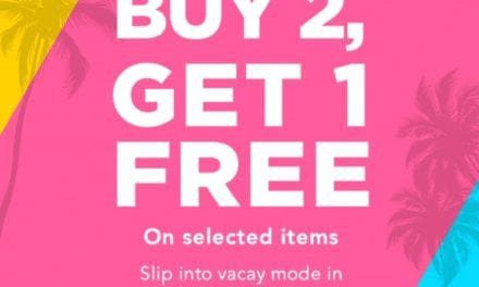 Buy 2, Get 1 Free on all your favorite pair of shoes.