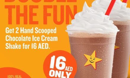 Get 2 Hand Scooped Chocolate Ice Cream Shake for just 16 AED. HardeeGOALLIN