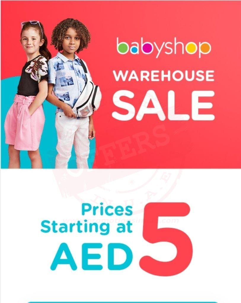 screenshot 20210713 172953 email444320572159258093 Babyshop Warehouse Sale! Prices starting at AED 5!!