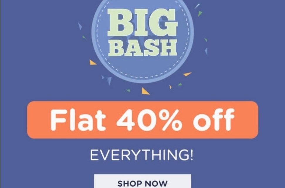 Flat 40% off on almost everything at Babyshop.