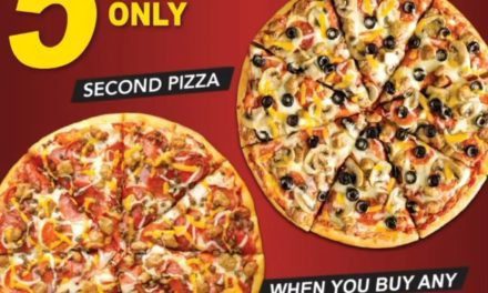 Crazy Deal! Pizza for 5 AED only! Papa Murphy’s