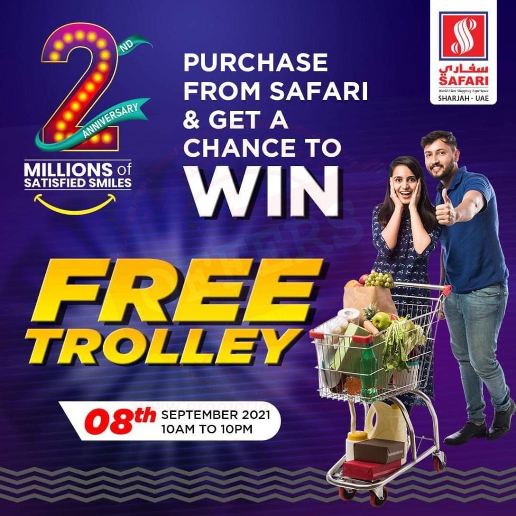 fb img 16310862836552407101404453634383 ANNIVERSARY SURPRISE!! Fill Your Trolley Store & Stand a Chance to get your trolley for FREE at Safari Hypermarket.