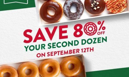 Save 50% with this HOT DEAL! Buy doughnuts at Krispy Kreme.