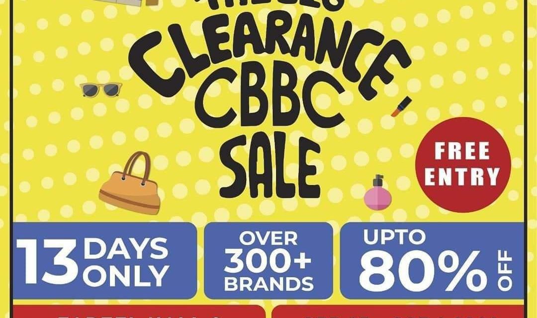 The CBBC Clearance Sale returns to back to Dubai World Trade Centre!