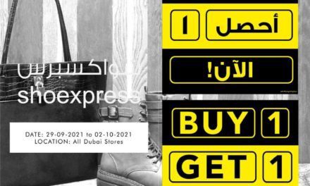 Buy 1 Get 1 FREE at any Shoexpress Dubai Store.