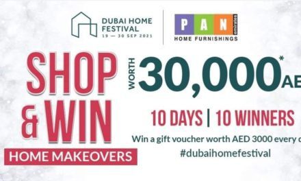 This Dubai Home Festival, shop at Pan Emirates and win home makeovers worth AED 30,000.