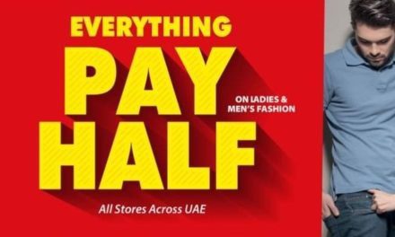 PAY HALF on all your clothing!!. Rush to Eternity Style stores NOW!