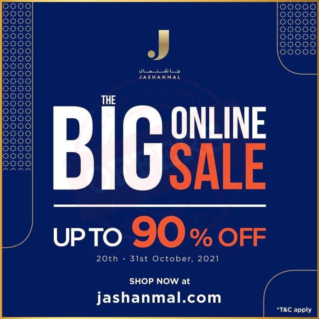 fb img 16347273226372164829641759420490 Jashanmal's Big Online Sale! <br>Best deals upto 90% off.