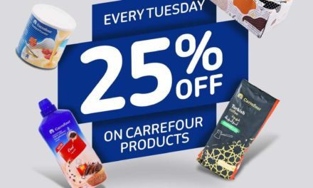 Enjoy 25% off Carrefour products when you shop at Carrefour.