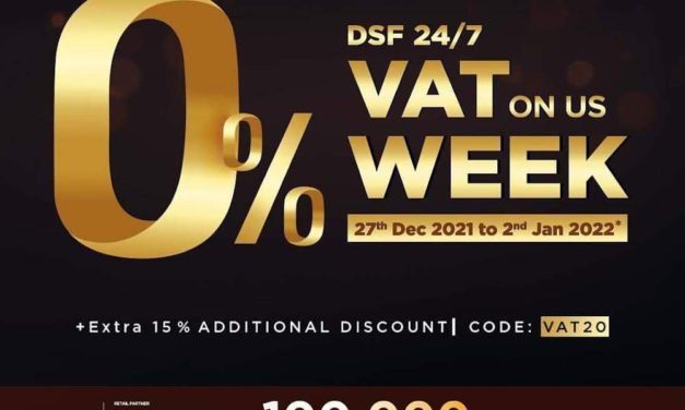 6th Street are covering your VAT with an additional 15% discount on all transactions!