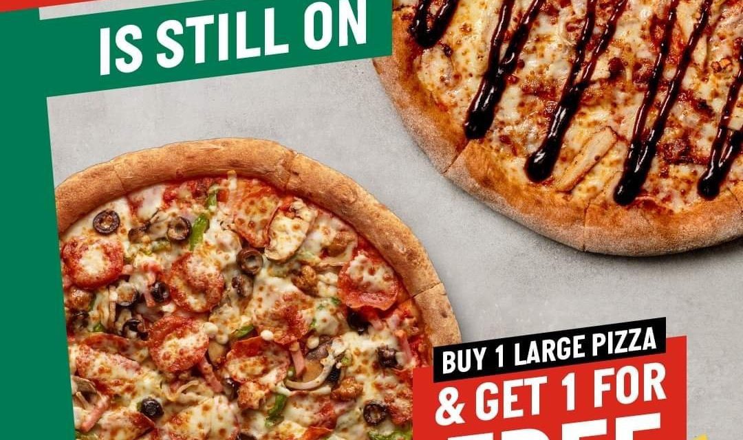 Papa John’s Tuesday offer is still here in 2022. Grab your favorite pizza today and get the second one for free!