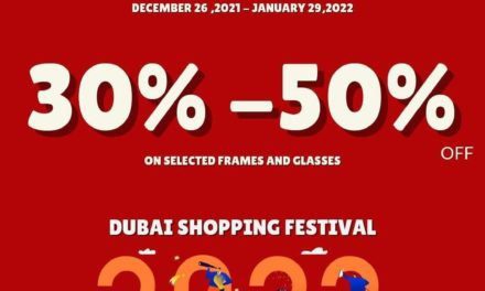 Don’t miss out on Dubai shopping festival Discounts! Enjoy 30% to 50% sale with Al Jaber Optical.