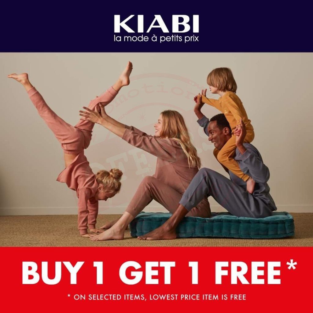 fb img 16445789940025124968752056405135 For a limited time ONLY, Buy one and get the other for free at Kiabi Dubai.