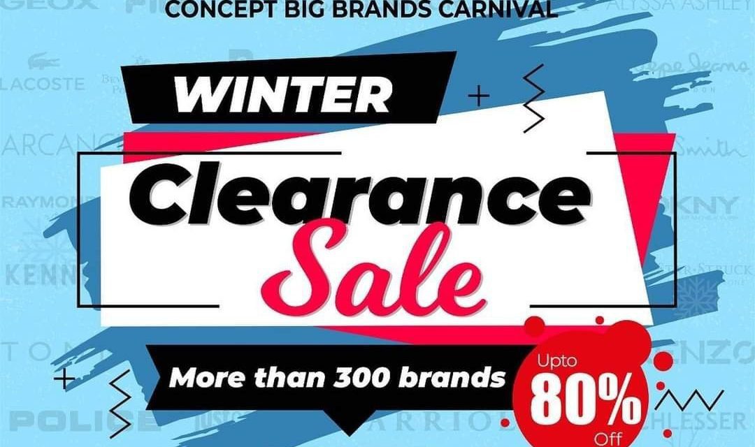Biggest Winter Clearance Sale is HERE! Winter clearance deals and discounts upto 80%!