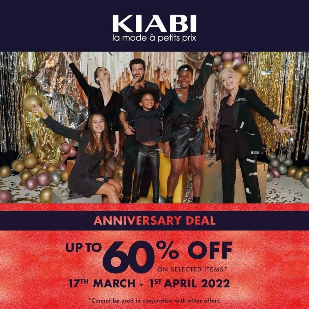 fb img 16475172107602174273178036903935 Kiabi final Anniversary Sale. Get 60% Off!