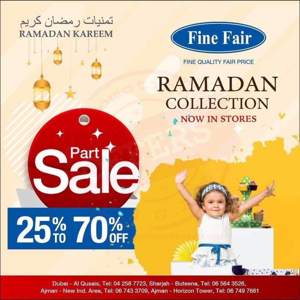 fb img 16487271553801341975736135086228 25% to 70% Ramadan Collection Sale in all Fine Fair Garments store in UAE & Oman.