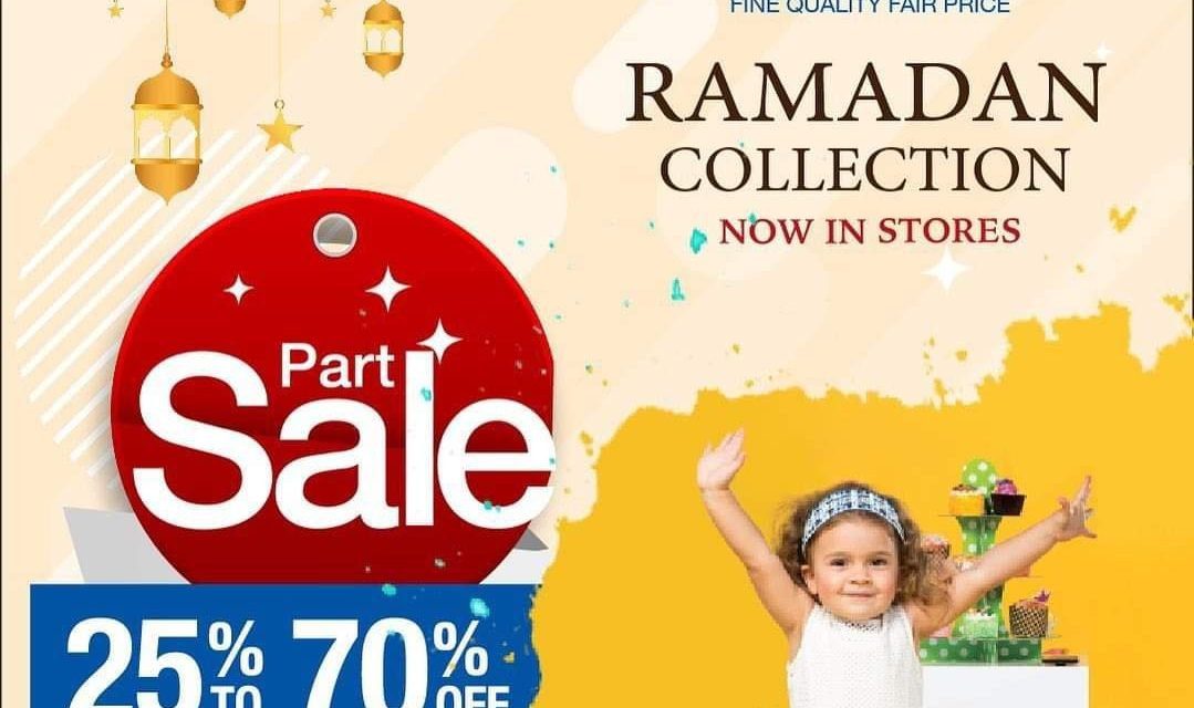 25% to 70% Ramadan Collection Sale in all Fine Fair Garments store in UAE & Oman.