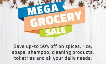 Mega Grocery Sale! Get your daily essentials discounted for up to 50%.