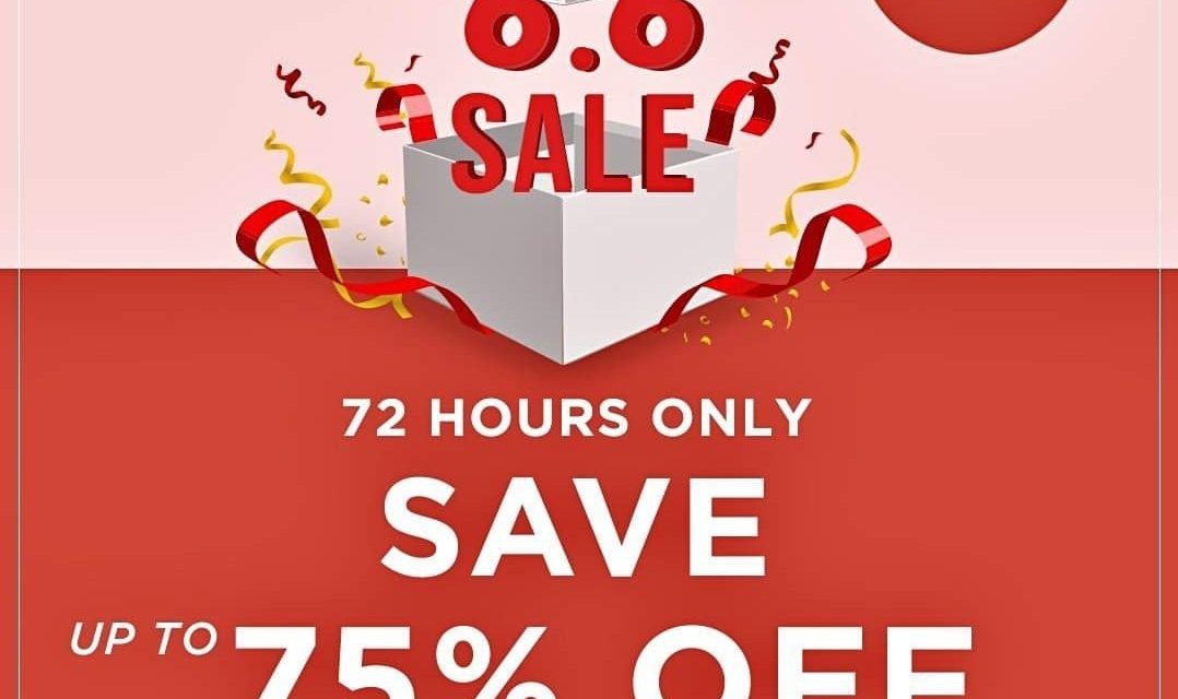 Enjoy Non Stop Savings With Up To 75% Off During 6.6 From Jashanmal, Only For 72 Hours.