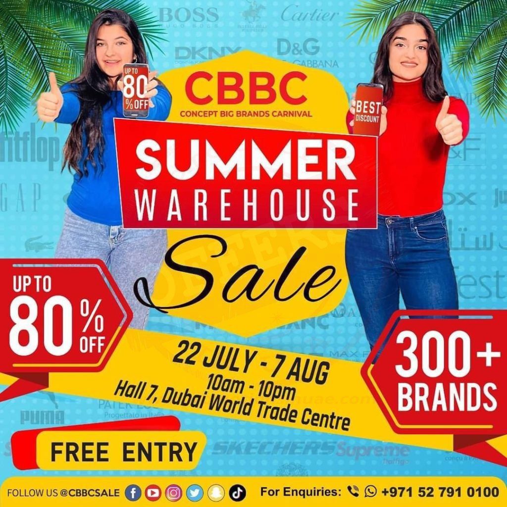 fb img 16584751967576357551148101208897 More than 300 brands and discounts up to 80%!!! CBBC Summer Warehouse Sale!!!