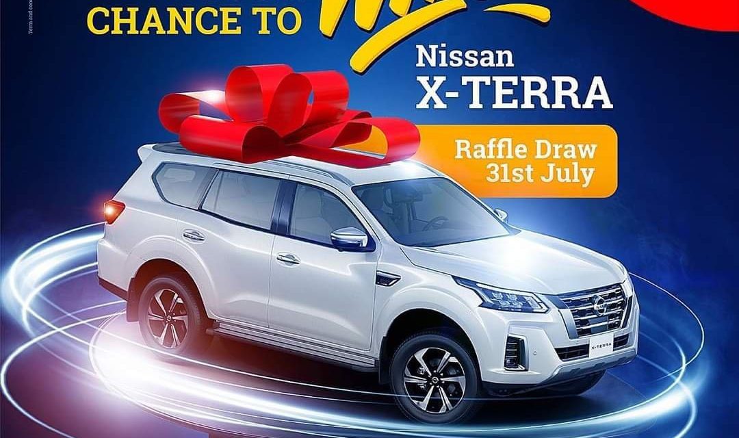 Shopping with AED 100 or more to win a Nessan X-Terra, Double your chance of winning by visiting Arabian Center and doing your summer shopping.