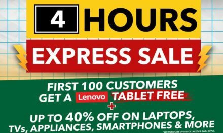 Get a FREE Tablet and everyone can enjoy up to 40% off on Laptops, Electronics, Appliances, Smartphones and more. At Sharaf DG