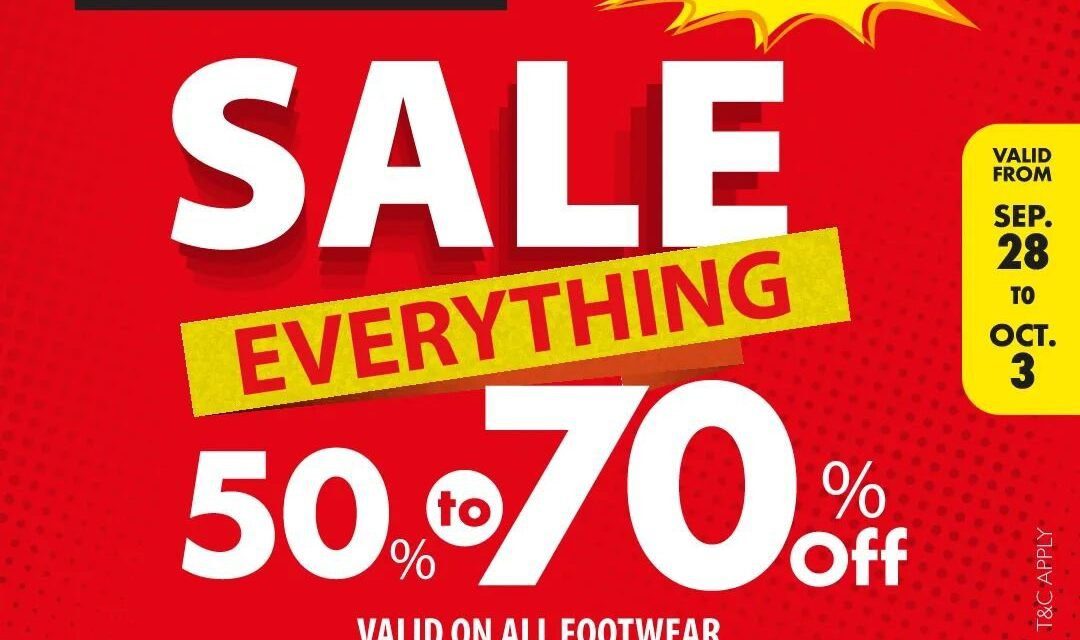 Super Sale! Celebrate big Savings? with Shoes4Us, offering 50%-70% OFF.