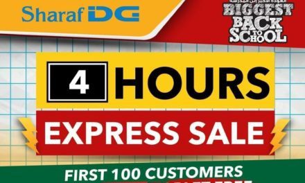 The BIG Express Sale in Dubai is happening at Sharaf DG, City Centre Deira.