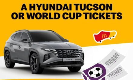 Order a minimum of AED 25, scan the QR code on your receipt and win amazing prizes! Win a Hyundai Tucson or World Cup Tickets!!