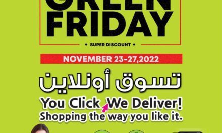 GREEN FRIDAY !! 23 To 27 November an amazing chance to get what ever you want online by a simple click