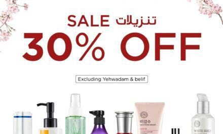 Enjoy all your most-loved skin care products from Face Shop at 30% Discount.