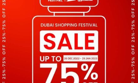 Shop until you drop with up to 75% off! The Dubai Festival sale is back! Amazing deals on perfumes, watches, diffusers and more!