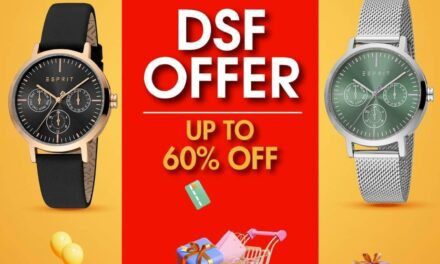 Dubai Shopping Festival bonanza! Buy a stylish Esprit watch at an amazing 60% discount from TWH!