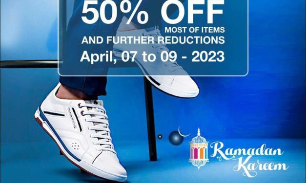 3 Days Offer Visit your nearest shoes4us  & get 50% OFF on most items and further reductions on your favourite pieces.