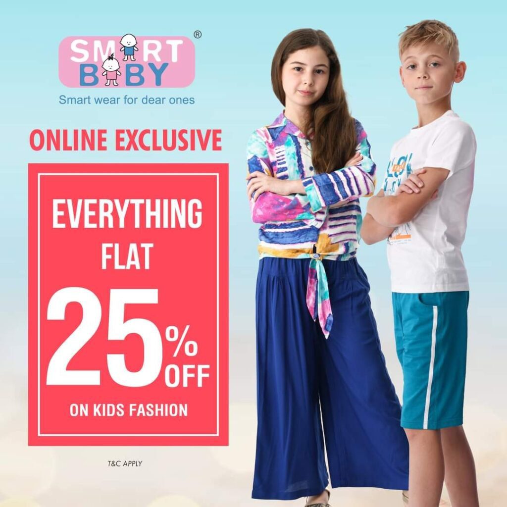 25 Off on Everythings Smart Baby 25% Off on Everythings- Smart Baby