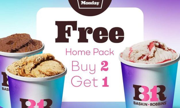 Home pack: Buy 2 Get 1 Free- Baskin Robbins