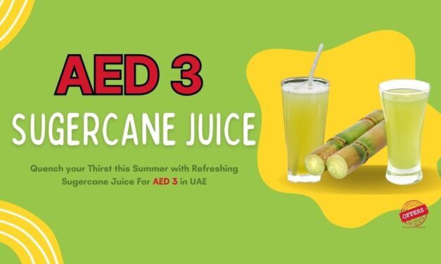Sugarcane Juice for AED 3