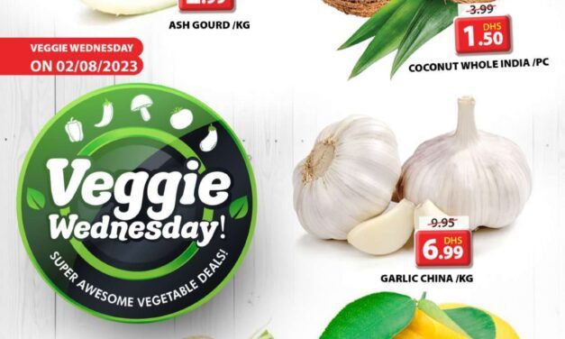Veggie Wednesday- Grand Mall Sharjah