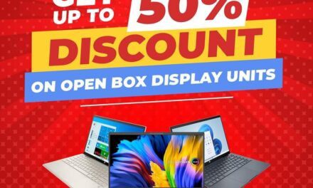 Open-box display laptops with up to 50% Off- E Max