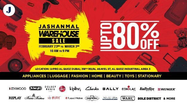  Jashanmal Warehouse Sale: Unbeatable Deals Await!
