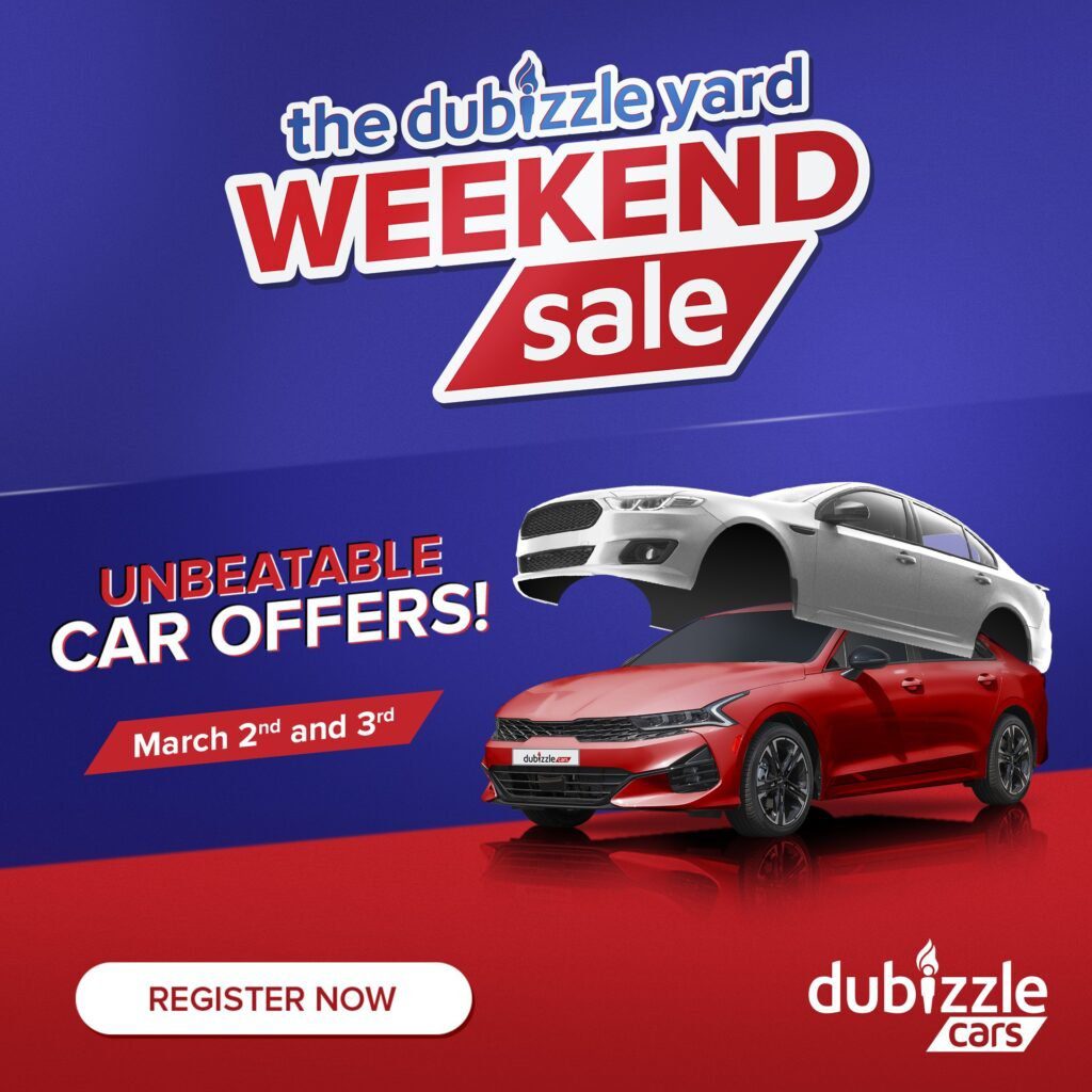 The dubizzle Yard Weekend Sale The dubizzle Cars Yard Weekend Sale! Unbeatable Deals