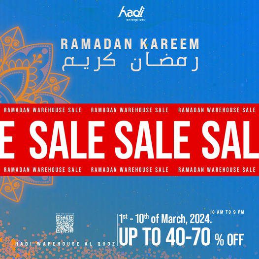 Hadi Ramadan Warehouse Sale