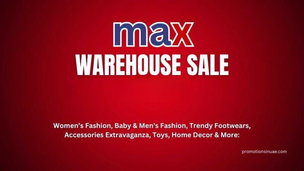 MAX Fashion Warehouse Sale 2024!