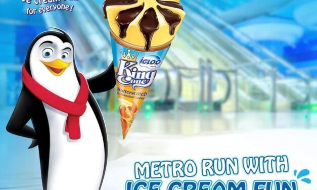 Free Ice cream at Dubai Metro